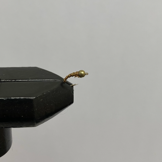 Nymph BH Zebra Midge (Black, Red, Olive, or Chocolate)