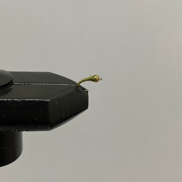 Nymph BH Zebra Midge (Black, Red, Olive, or Chocolate)