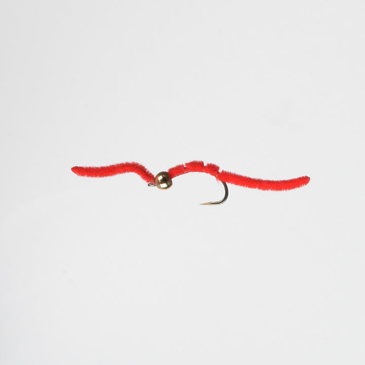 Nymph San Juan Worm (Red)