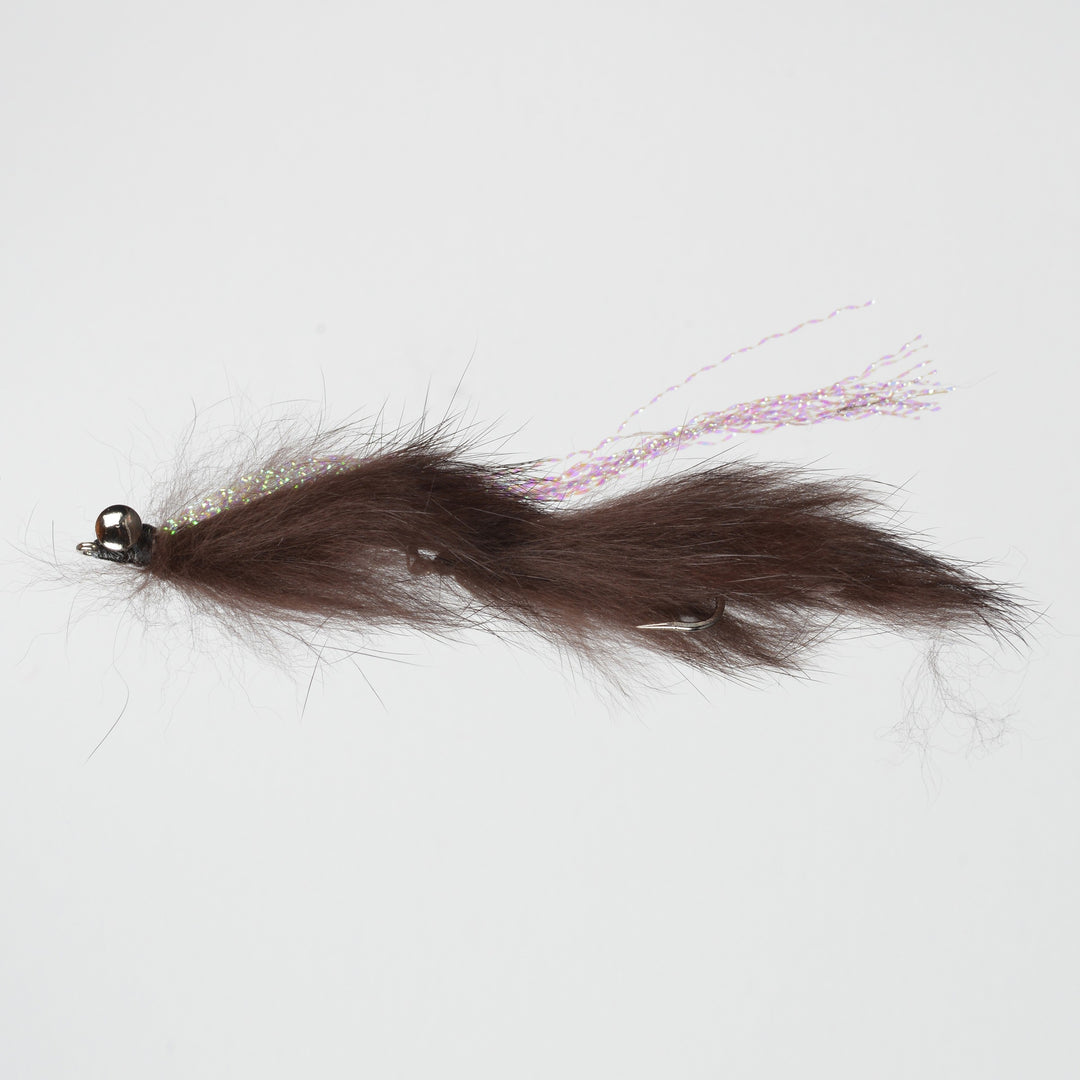 Salmon Articulated Leech Brown