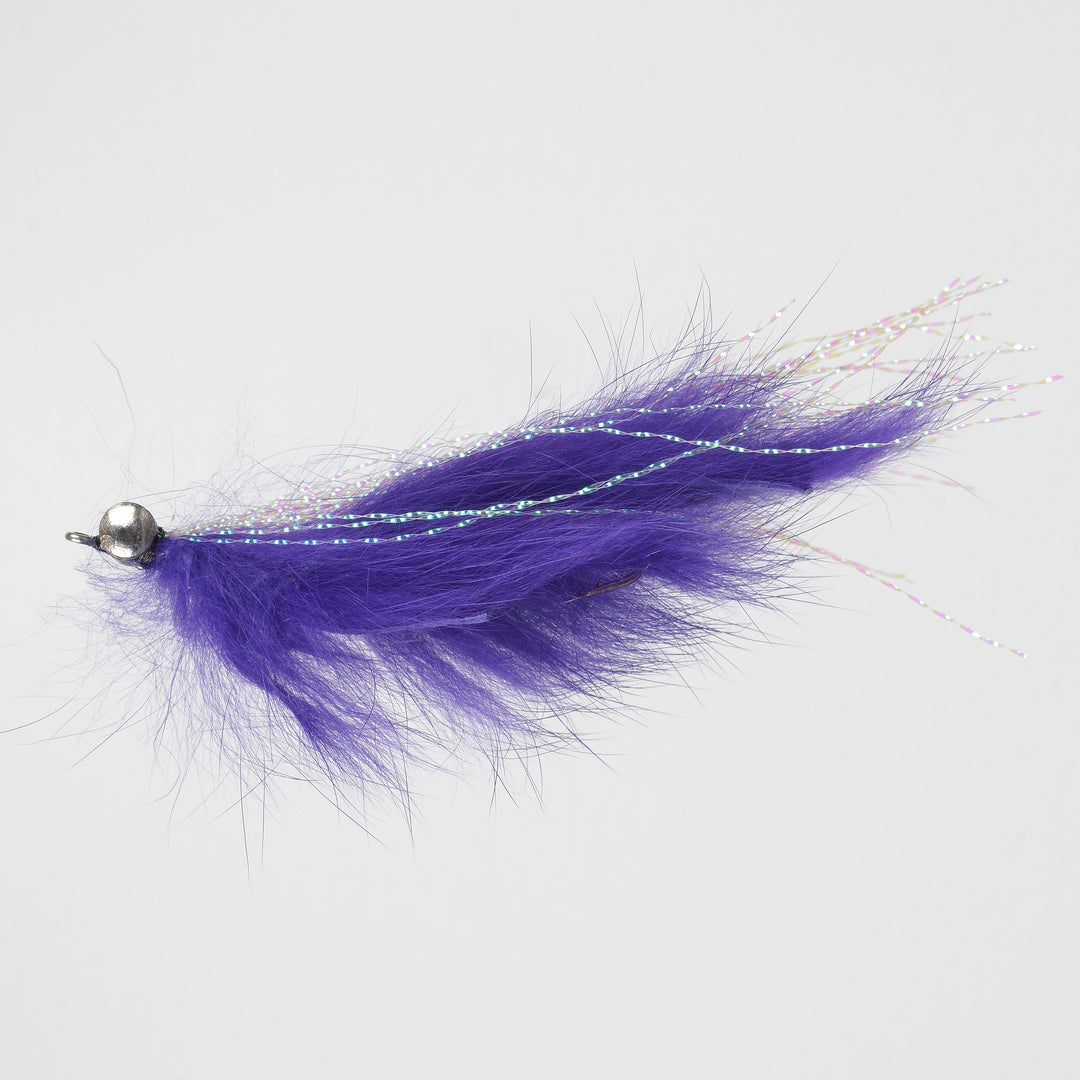 Salmon Articulated Leech Purple
