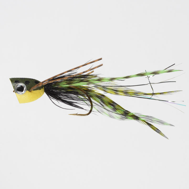 Dry Popper Poppin Frog Olive
