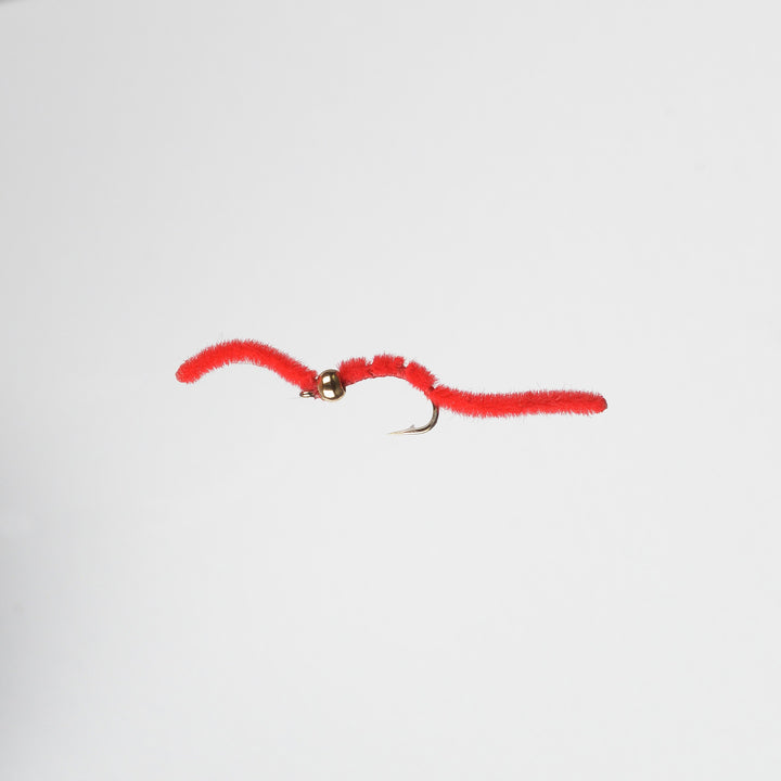Nymph San Juan Worm (Red)