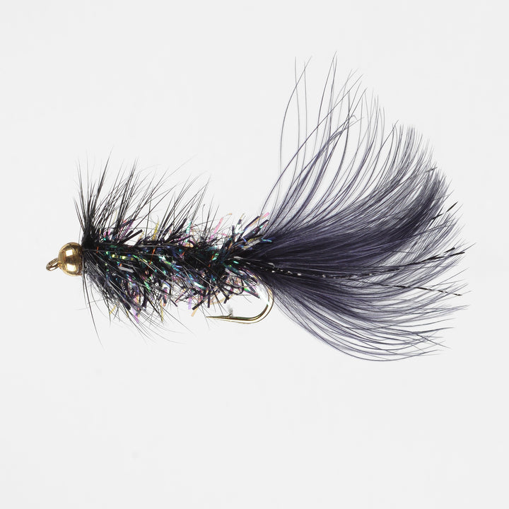 Streamer BH Crystal Bugger Black