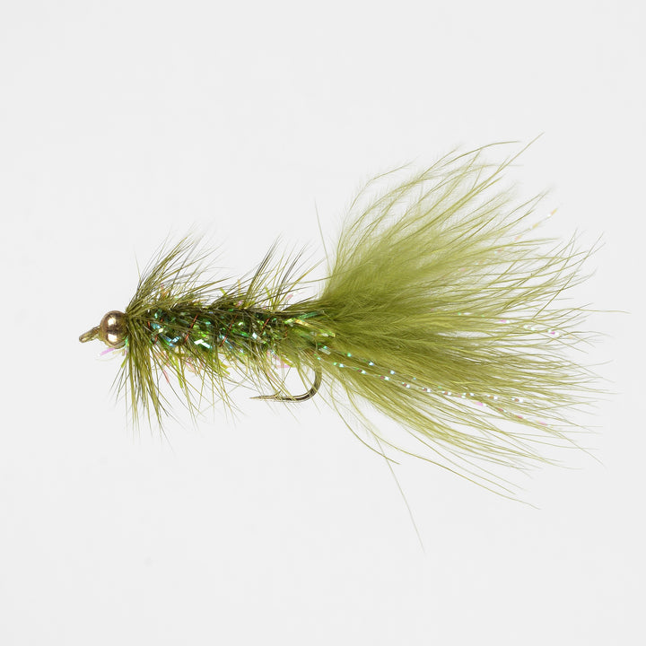 Streamer BH Crystal Bugger Olive