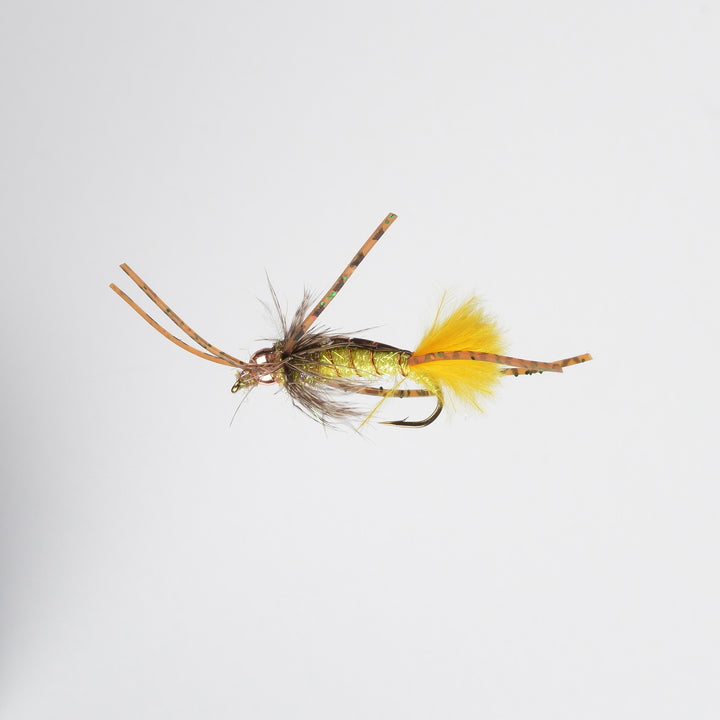 Nymph Rubber Leg Golden Stone