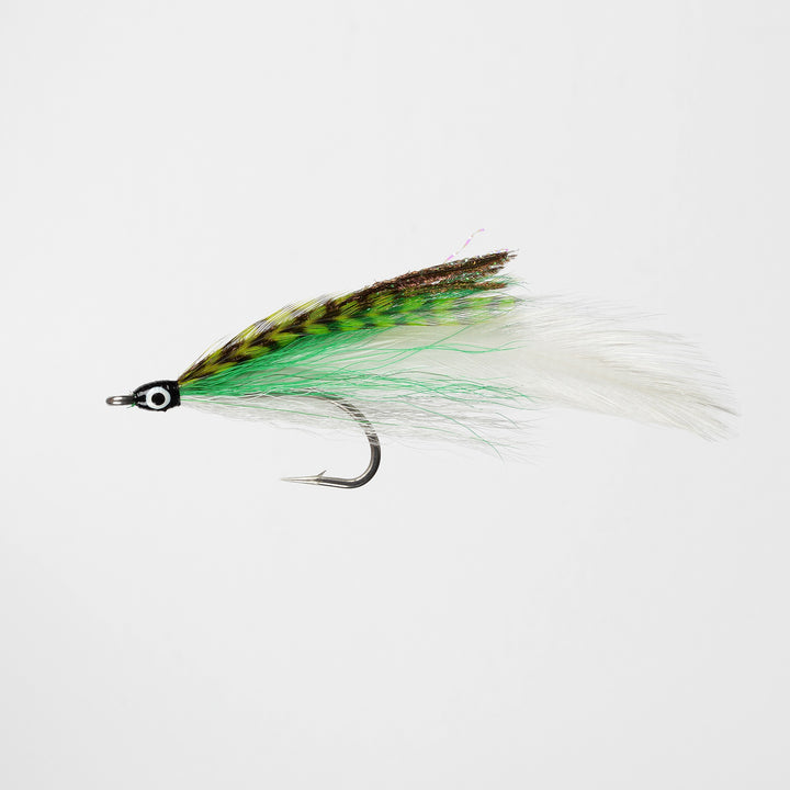 Saltwater Deceiver Grizzly/White/Green