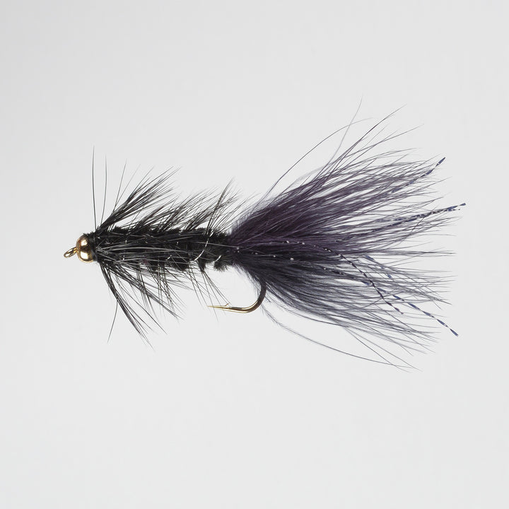 Streamer BH Wooly Bugger Black