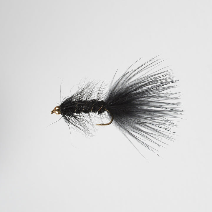 Streamer BH Wooly Bugger Black