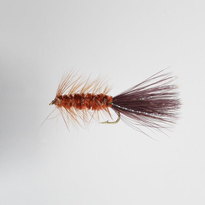 Streamer BH Wooly Bugger Brown