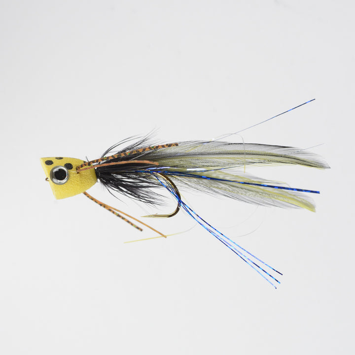 Dry Popper Poppin Bug Yellow/Black