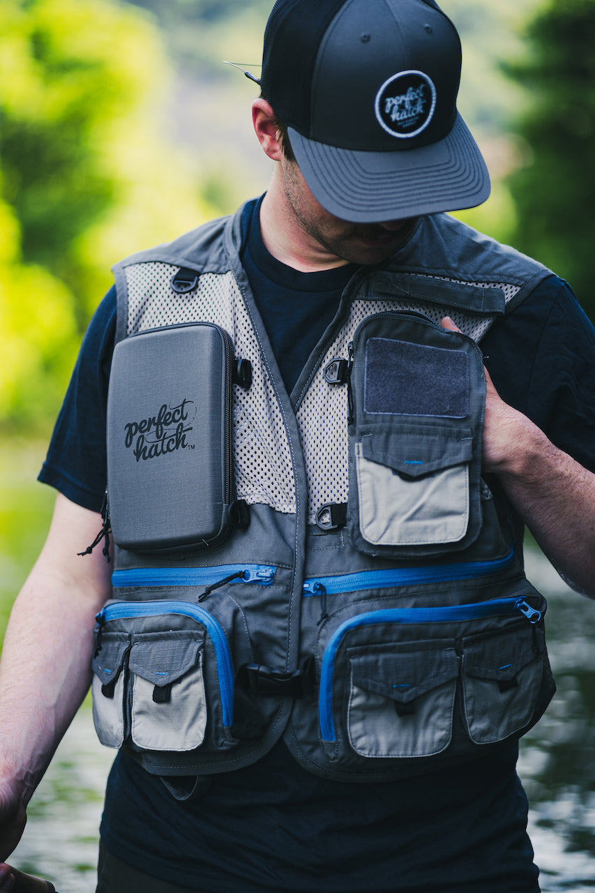 The Covert Fly Fishing Vest – Perfect Hatch