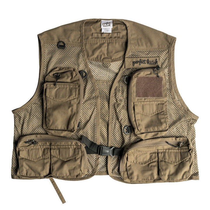 The Veteran Fly Fishing Vest (Stealth Green)