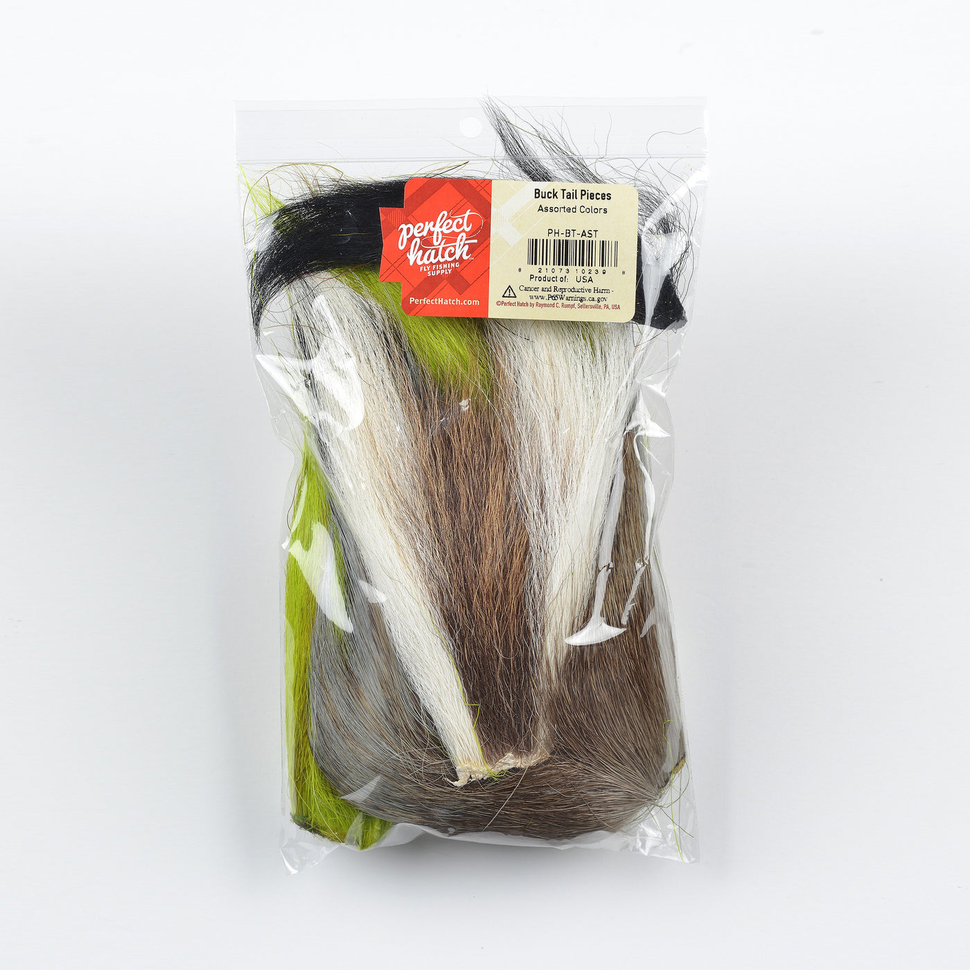 Buck Tail Assorted Pieces