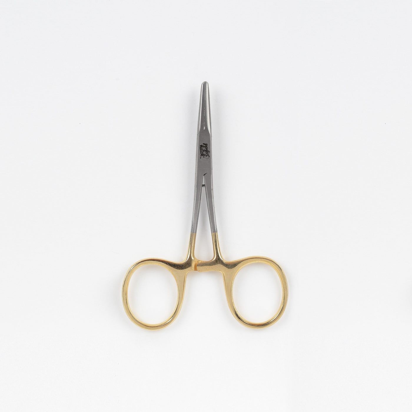 Stainless Steel Forceps Straight 5" Gold