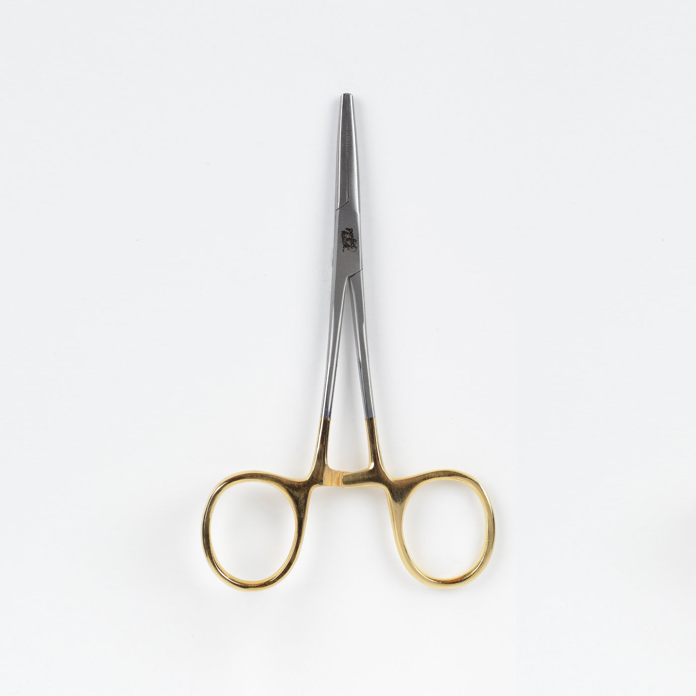 Stainless Steel Forceps Straight 6" Gold