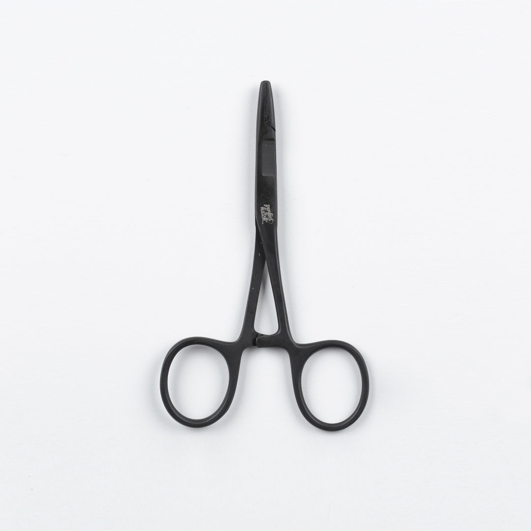 Stainless Steel Forceps Scissor Anodized 6 Black – Perfect Hatch
