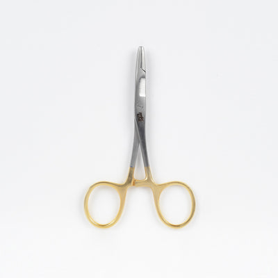 Stainless Steel Forceps Scissor 6" Gold