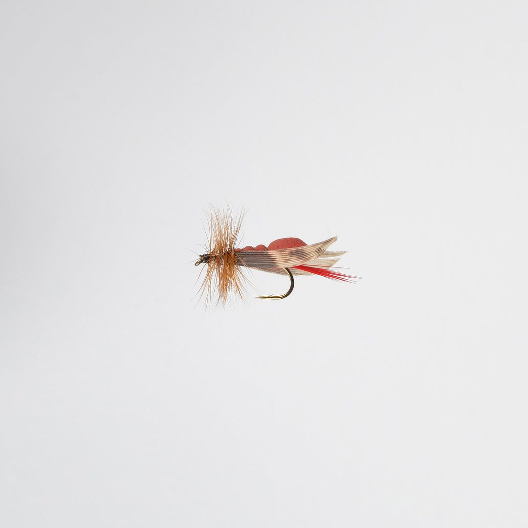Dry Popper Poppin Bug Chartreuse/Red – Perfect Hatch