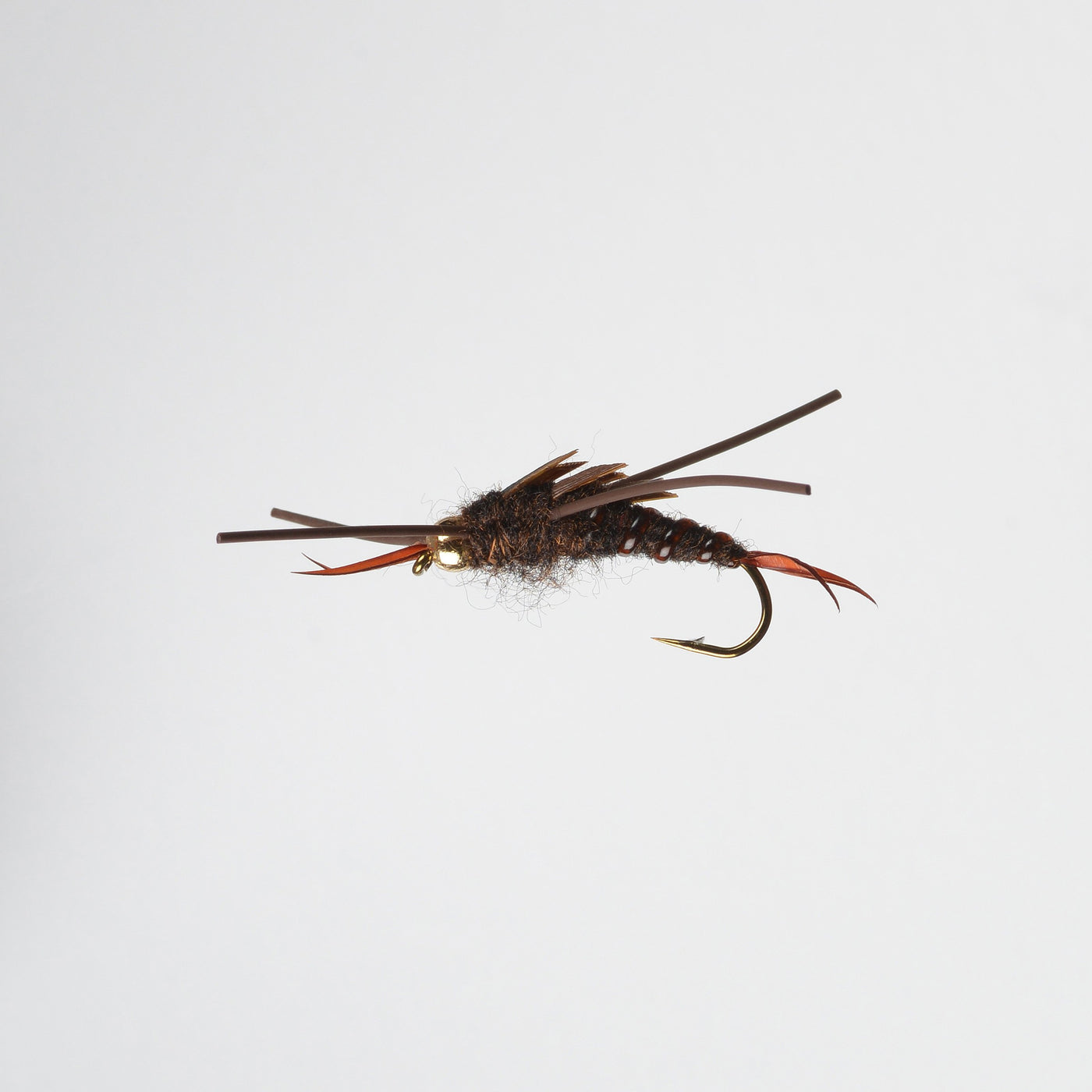 Nymph BH Rubber Leg Stonefly Brown