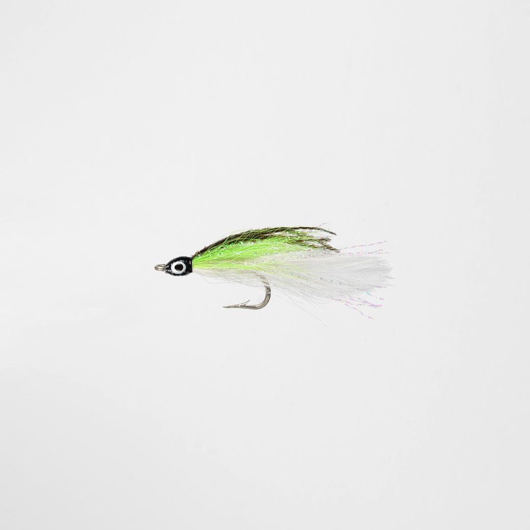 Saltwater Deceiver Chartreuse/White