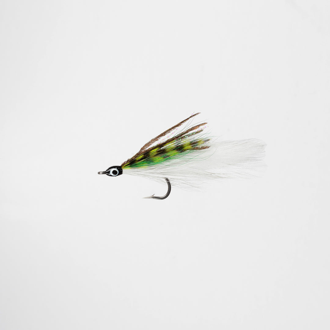 Saltwater Deceiver Grizzly/White/Green