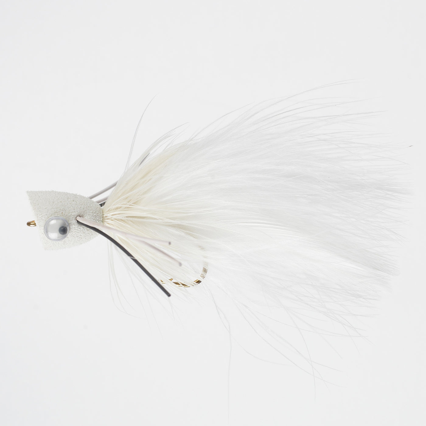 Dry Bass Popper White