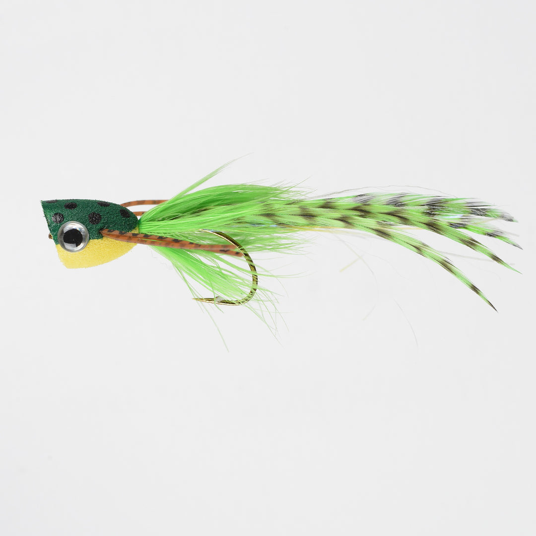 Dry Popper Poppin Frog Chartreuse – Perfect Hatch