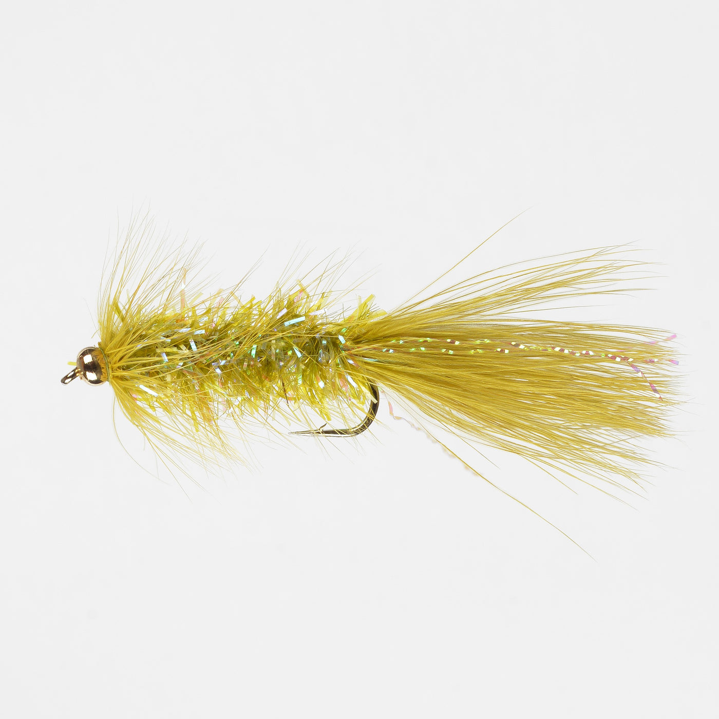 Streamer BH Crystal Bugger Olive
