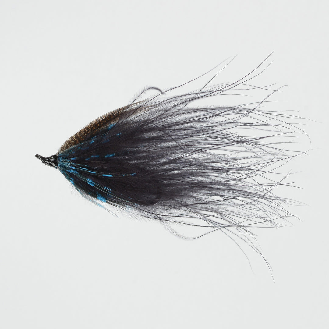 Salmon Marabou Spey Black – Perfect Hatch - Main Image