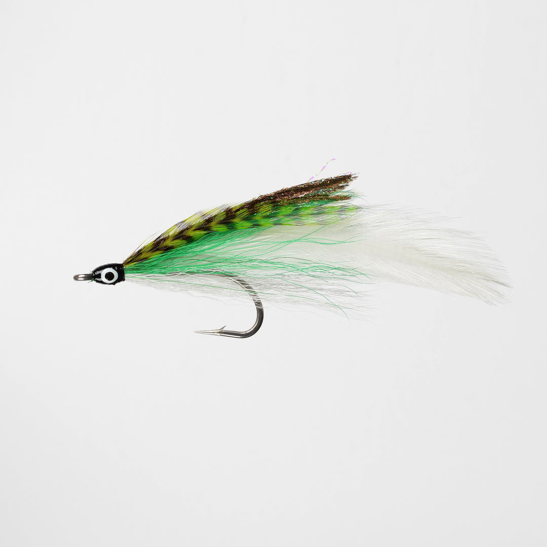 Saltwater Deceiver Grizzly/White/Green