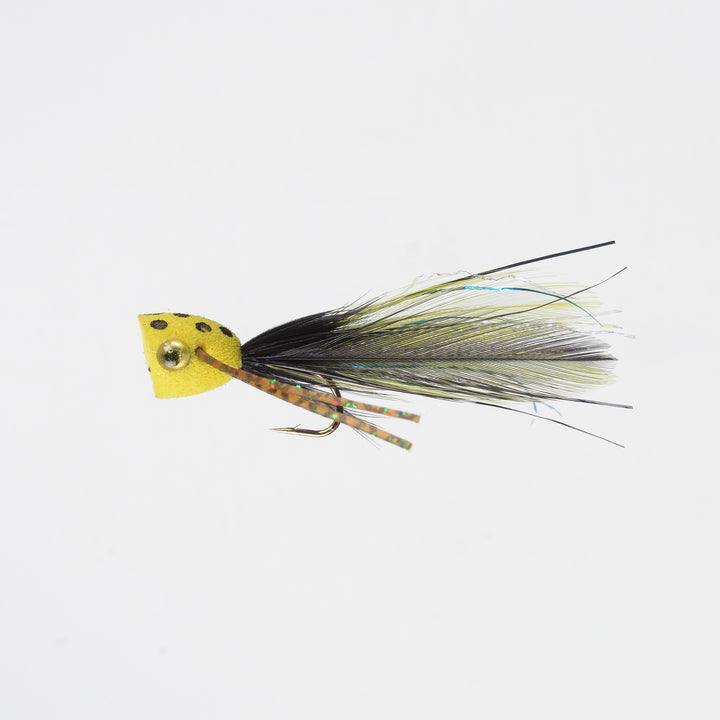 Dry Popper Poppin Bug Yellow/Black