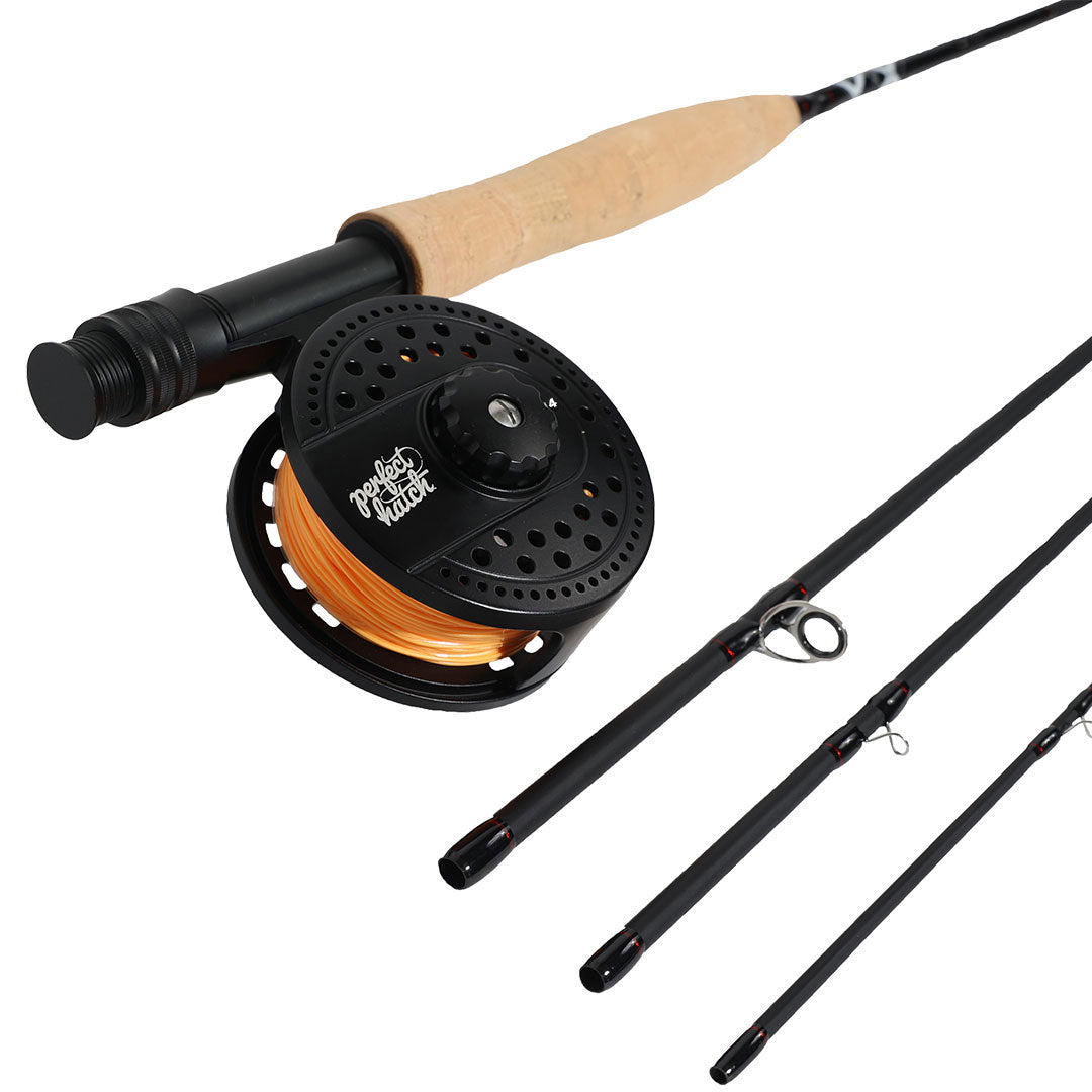  Portable Fishing Reel and Fishing Rod Kit 12 Sealed